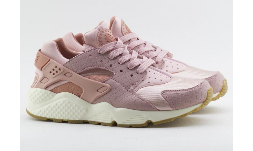 Nike huarache top rosas palo
